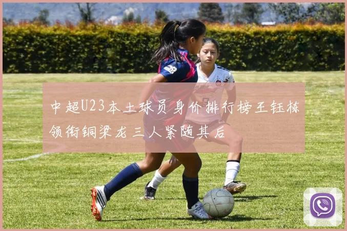 中超U23本土球员身价排行榜王钰栋领衔铜梁龙三人紧随其后
